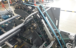 corrugated folder gluer